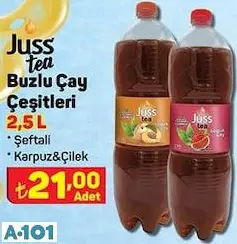 JUSS BUZLU ÇAY ÇEŞİTLERİ 2,5L JUSS BUZLU ÇAY ÇEŞİTLERİ 2,5L